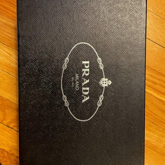 Prada Patent Leather Tuxedo Shoes